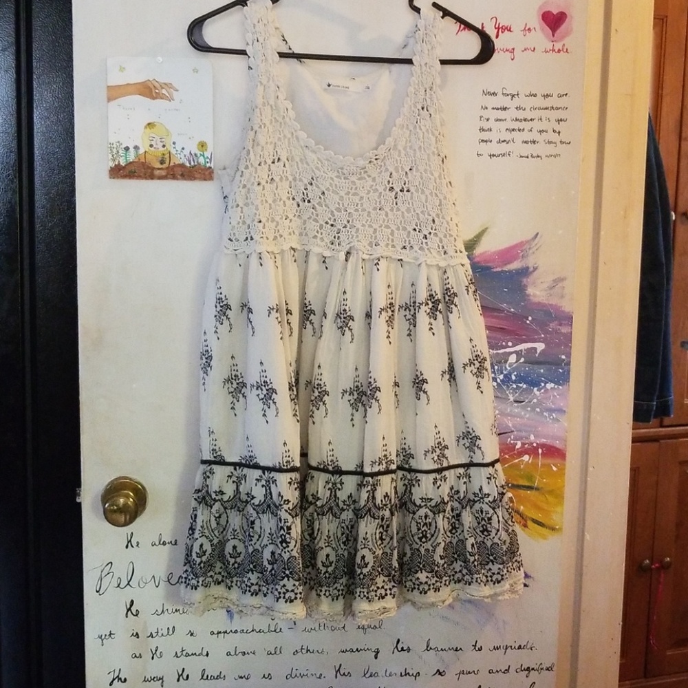 Paper Crane mini dress